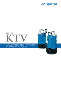 Submersible Lightweight Dewatering Pumps KTV-series