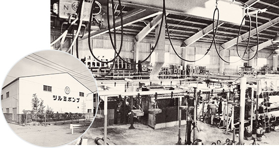 The company completes the industry's first manufacturing plant with a production line for large pumps.