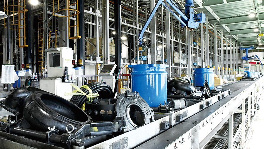 Parts Distribution Area