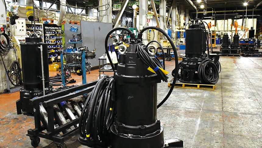 Ordered Parts Assembly Area