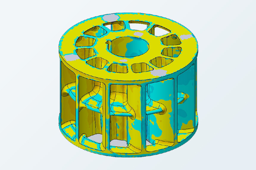 Measurement of a Vacuum Pump Impeller
