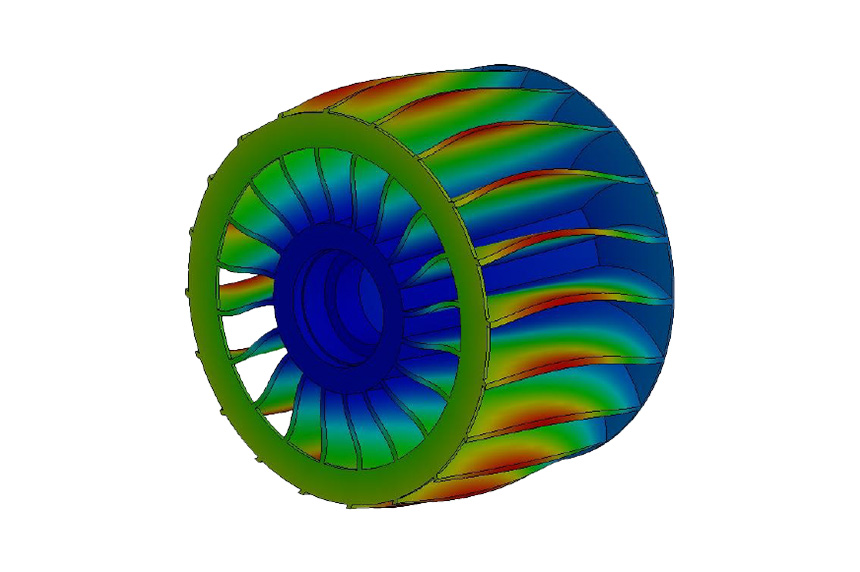 Displacement Verification of a Vacuum Pump Impeller