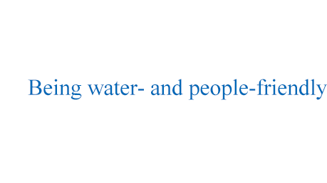 Being water- and people-friendly