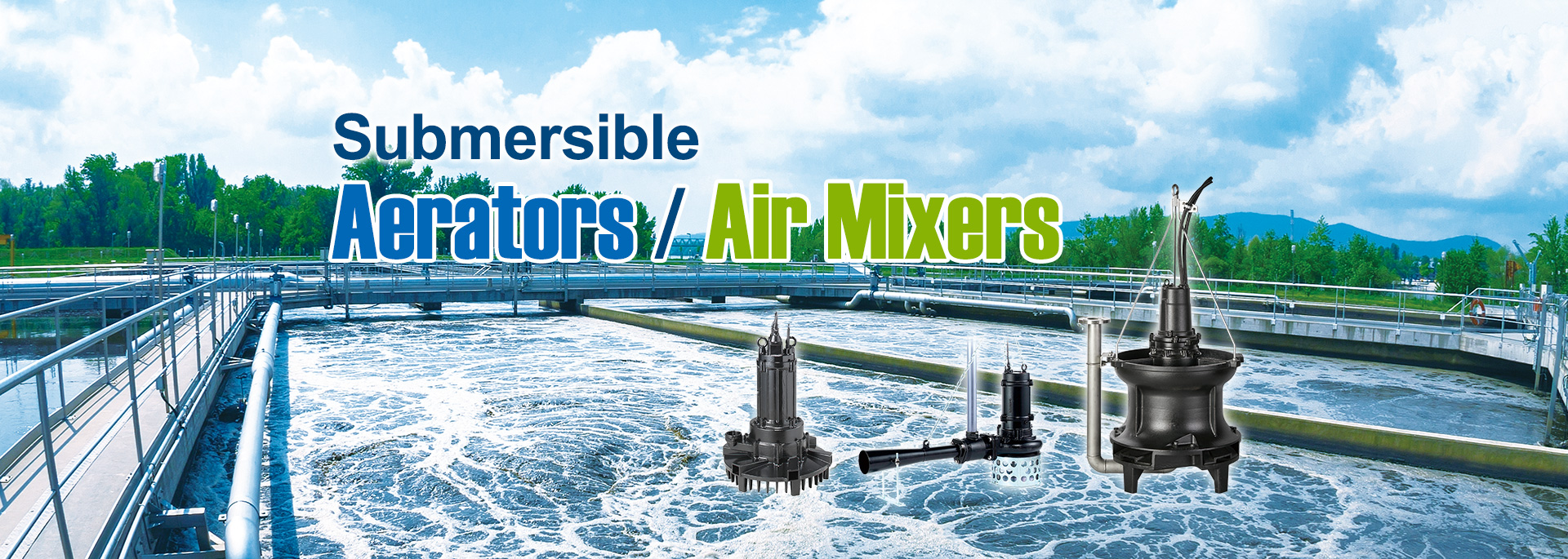 Submersible Aerators / Air Mixers