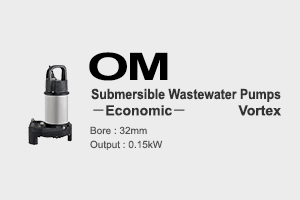 OM Submersible Wastewater Pumps -Economic- Vortex