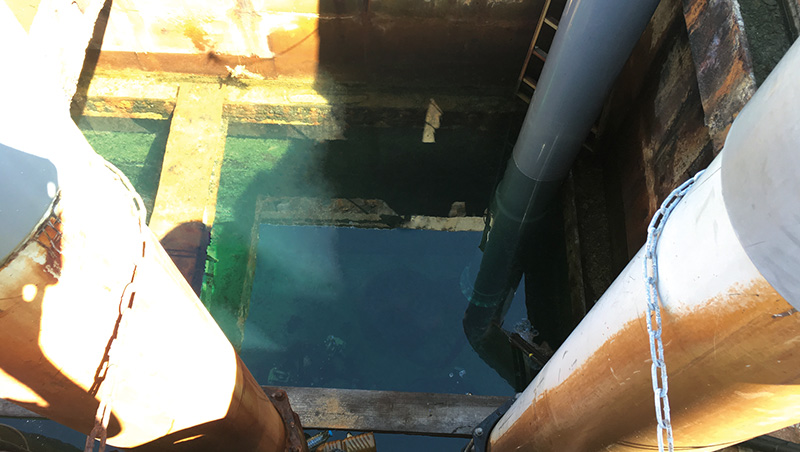 Seawater Intake System for Shrimp Farm