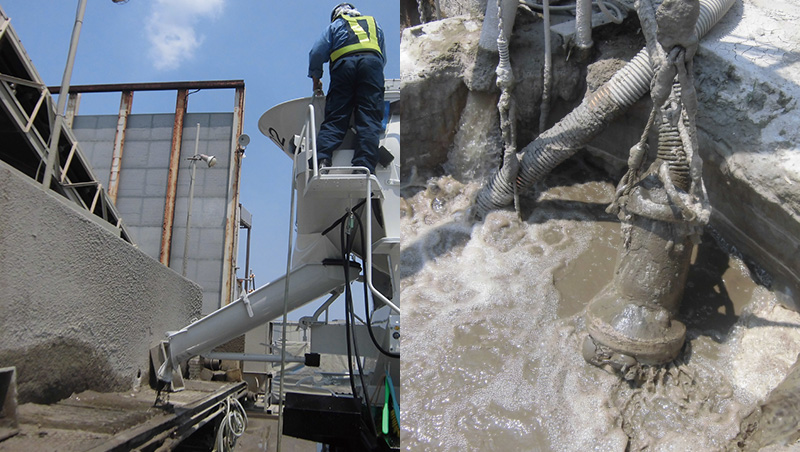 Wastewater Treatment System for Cement Mixer