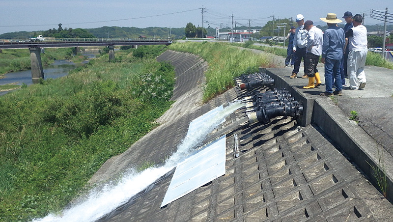 Flood Prevention Pumping System for a Factory