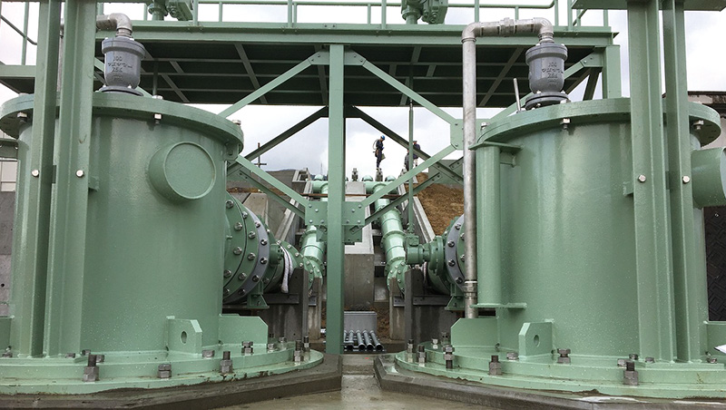 Rainwater Drainage System for Storm Water Pumping Station