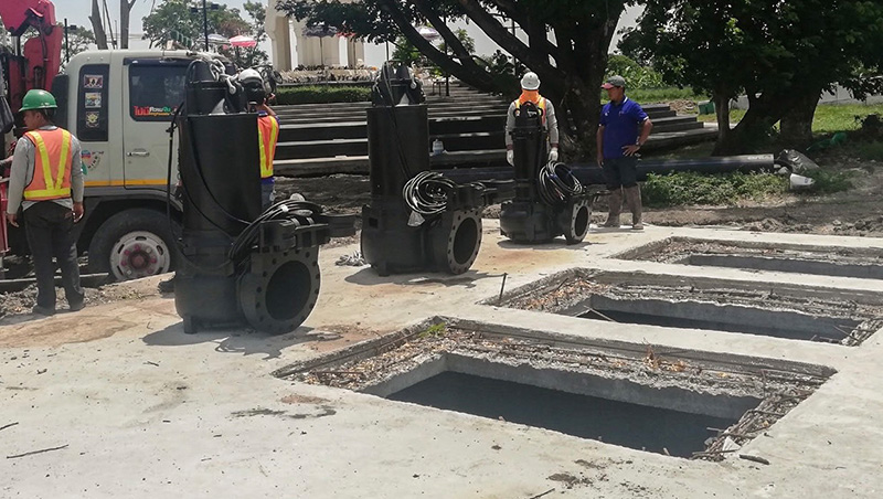 Flood Water Drainage System